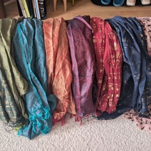 Elegant Multicolor Scarves Collection